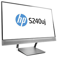 HP EliteDisplay S240uj 23.8-inch USB-C Wireless Charging Monitor (cod. T7B66AA)